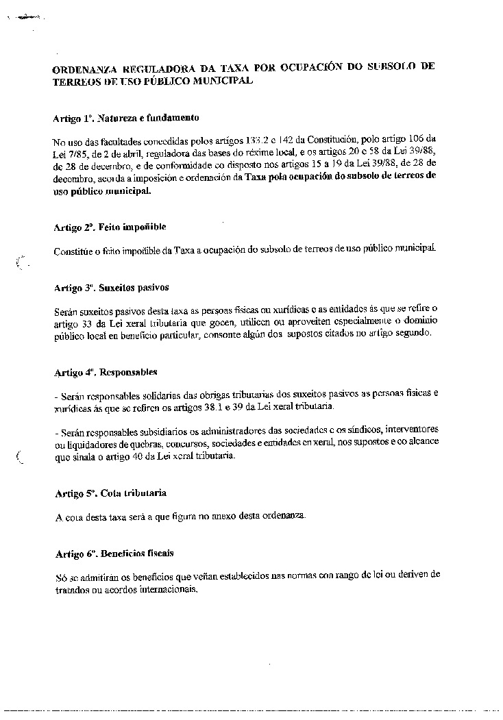 thumbnail of 1998.12.30-ORDENANZA-REGULADORA-DA-TAXA-POR-OCUPACIÓN-DO-SUBSOLO-DE-TERREOS-DE-USO-PÚBLICO-MUNICIPAL