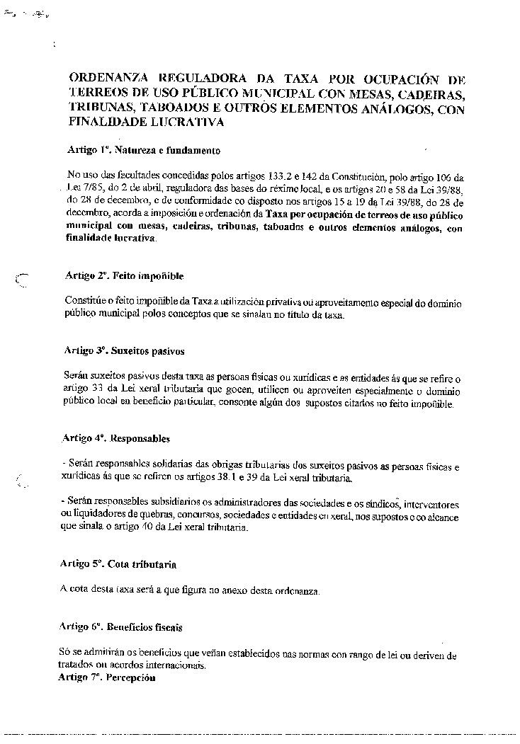 thumbnail of 2008.12.30-ORDENANZA-REGULADORA-DA-TAXA-POR-OCUPACIÓN-DE-TERREOS-DE-USO-PÚBLICO-MUNICIPAL-CON-MESAS-CADEIRAS-TRIBUNAS-TABOADOS-E-OUTROS-ELEMENTOS-ANÁLOGOS-CON-FINALIDADE-LUCRATIVA