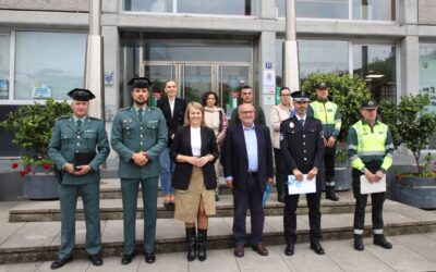 Abel Losada recalca as “espectaculares cifras” de Salceda de Caselas, cunha baixada da delincuencia dun 20% no primeiro trimestre do ano