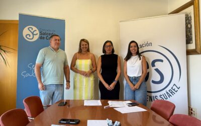 O Concello de Salceda de Caselas e a Fundación Denis Suárez asinan o convenio “DEPORTE CON VALORES”, do que se beneficiarán ata 20 menores en situación de vulnerabilidade